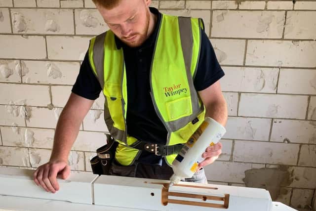 A student learning his trade thanks to the LSIF investment in colleges across the region