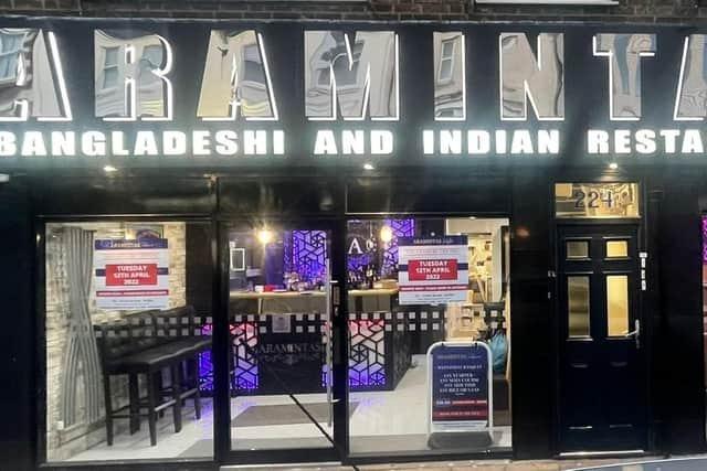 The Indian restaurant has a 4.1 out of five star rating from 159 Google reviews. It was last inspected on 21 April 2022.