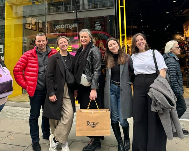 Staff from Peterborough-based Gen Phoenix attended the launch in London of Dr. Martens' new sustainable classic boots made from reclaimed leather manufactured by Gen Phoenix