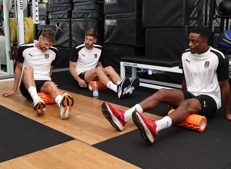 Patrick Brough, Jon Guthrie and Tyler Maglorie, who should finally return from injury after 18 months out