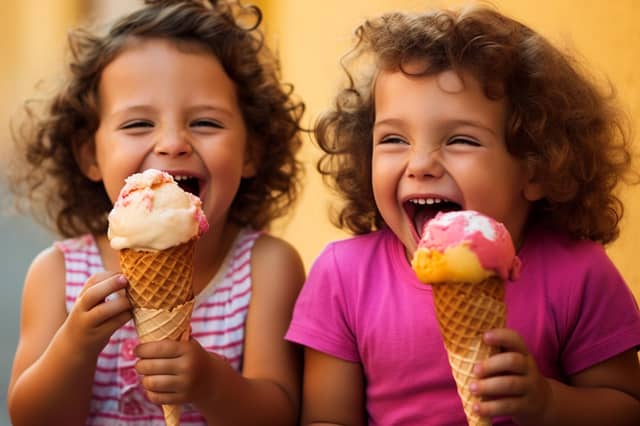 Ice cream delights in the hot weather so why not make your own