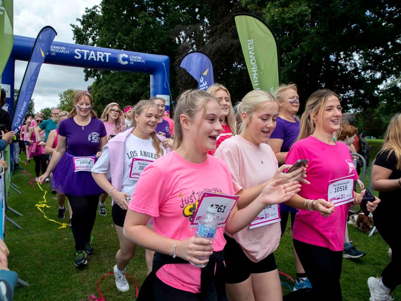 The 3k, 5k and 10k events took place in Abington Park on Sunday July 30, 2023.