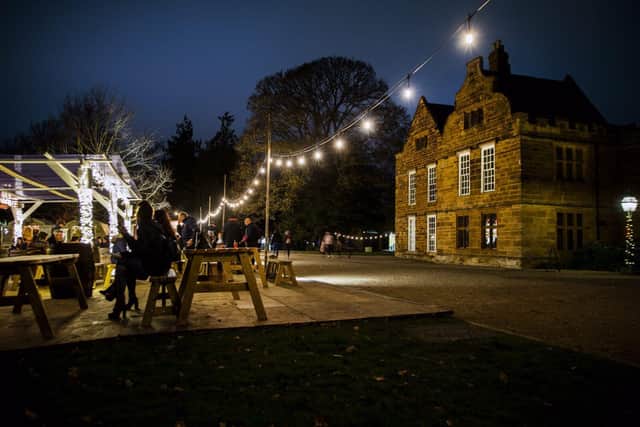 Delapré Abbey at Christmas
