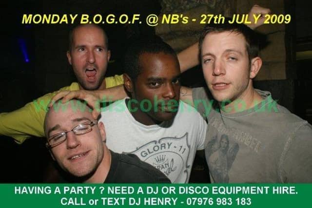 A BOGOF night out at Rev's and NB's in Bridge Street back in July 2009