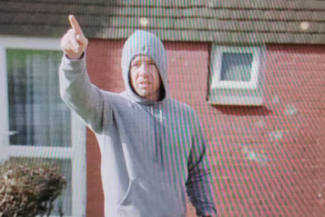 Police want to speak to the man in the image.