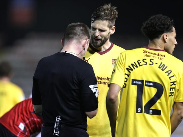 Good chance came his way from Pinnock's free-kick late in the first half but Wickens tipped over. He'll be rueing his slightly miscued clearance which hit Guinness-Walker and rebounded kindly for Lincoln to create the winning goal... 6