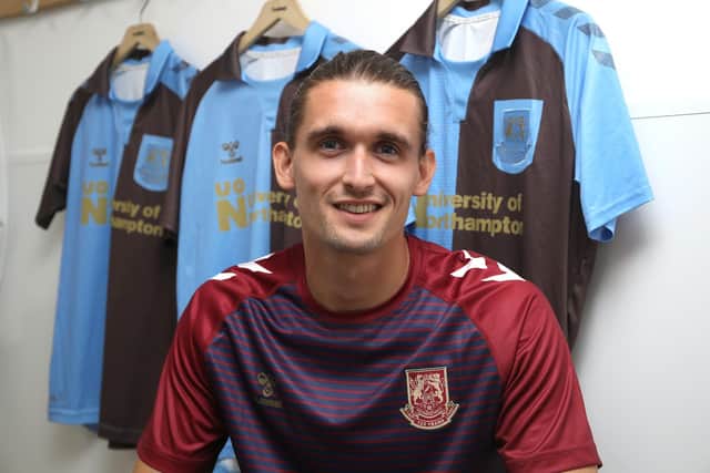New signing Ben Fox.