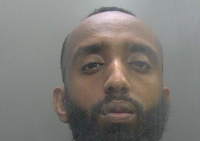 Abdifitah Khalif (29) was arrested after officers searched his car and found evidence of drugs alongside £90 in cash. Whilst in custody, a strip search revealed Khalif hiding more drugs. He was jailed for 40 months