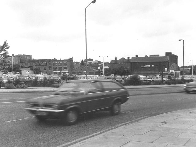 Old St Peter's Way site circa 1978, now St Peter's Way Retail Centre