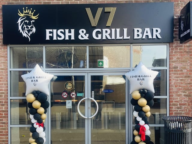 Husband and wife duo Selina Lawrence-Masih and Sukhrat Masih opened V7 Fish & Grill Bar in Wilks Walk, Grange Park on March 7. The pair took over the former Tommy’s Fish Bar, which shut at the end of February, in the hope of offering a modern take on a traditional fish and chip shop – with a variety of specials and extras on their menu.