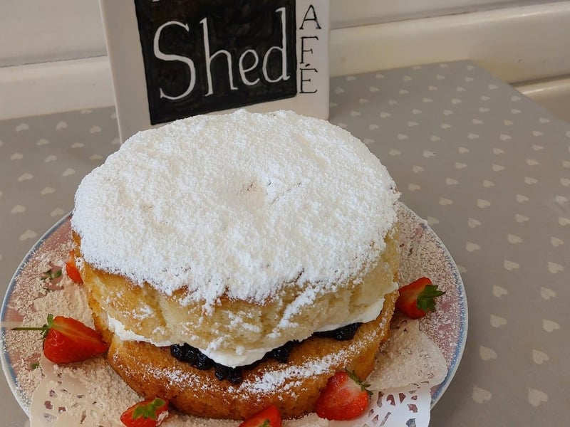 The Shed is a much-loved and traditional cafe, serving homemade cakes and meals. It has thrived over the past nine years, since it was first opened by Alan and Lyn Fulbrook in 2015. Rating: 4.8 stars based on 453 Google Reviews. Location: Billing Garden Village, The Causeway, NN3 9EX.