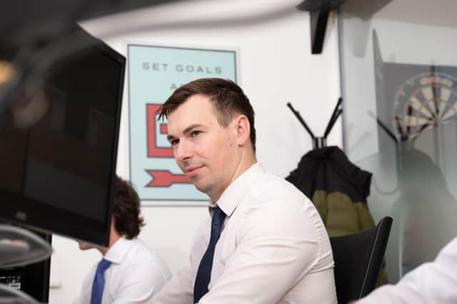 Silverstone Leasing account manager Tom Bailey