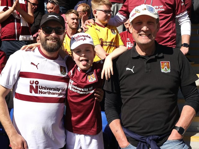 Fans of all ages enjoyed themselves