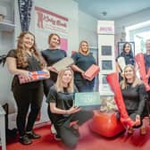 Kinky Boots cast at Jeyes of Earls Barton