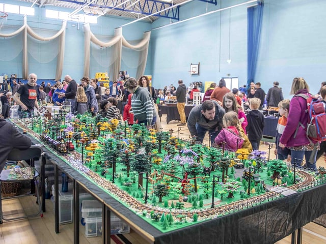 The event is home to custom exhibits by the UK’s best amateur Lego builders, most of which have never been seen in the UK before.