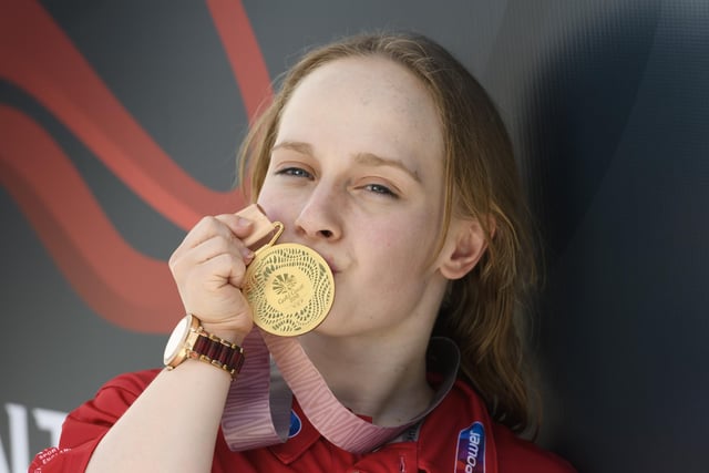 Ellie Robinson, born August 2001, went to Northampton High School before going on to compete in the Paralympics as a swimmer, winning the gold medal in Rio in 2016, as well as numerous European medals. Ellie was awarded the MBS in 2017 and also the BBC Young Sports Personality of the Year in 2016.