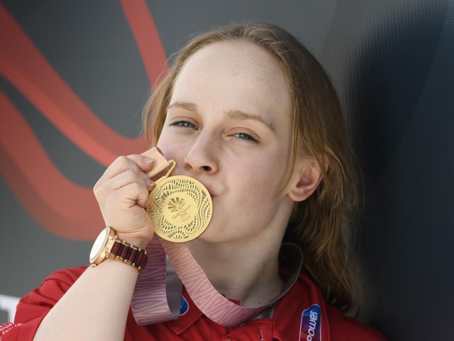 Ellie Robinson, born August 2001, went to Northampton High School before going on to compete in the Paralympics as a swimmer, winning the gold medal in Rio in 2016, as well as numerous European medals. Ellie was awarded the MBS in 2017 and also the BBC Young Sports Personality of the Year in 2016.