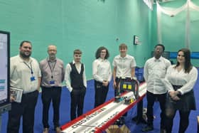 The NC Ignite team who will we taking part in F1 for Schools