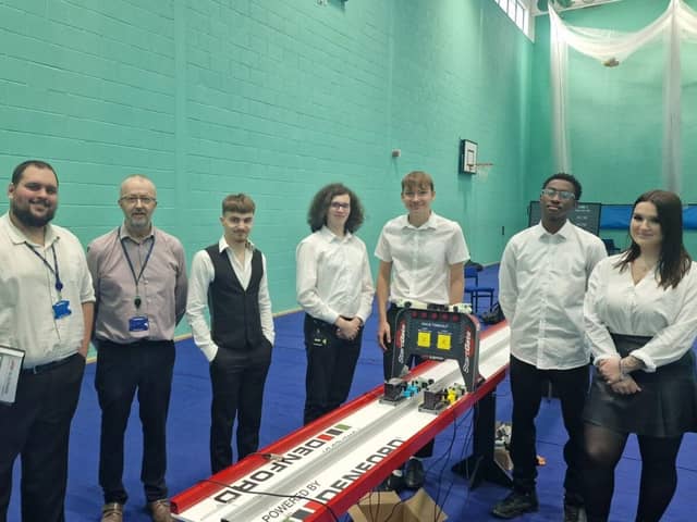 The NC Ignite team who will we taking part in F1 for Schools