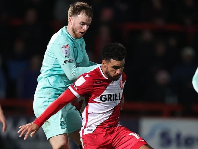 There was just no opportunity for him to show his quality. Stevenage suffocated the life out of the game and allowed no time or space for Cobblers... 5