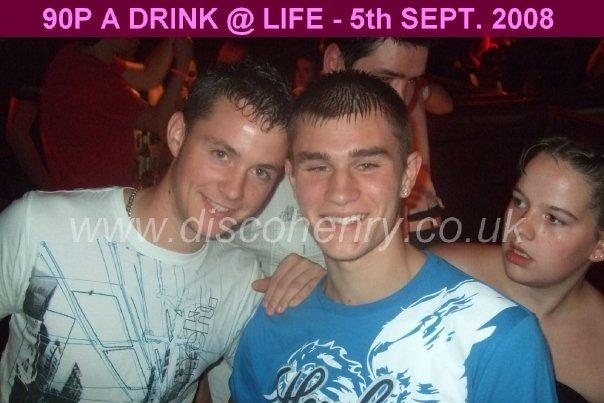 Nostalgic pictures from a '90p a drink' night out in town