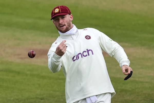 Rob Keogh has been named in the Northamptonshire squad for their trip to Derbyshire