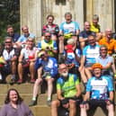 Cyclists will stop off at Queen Eleanor Cross in Northampton