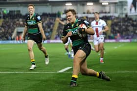Tom Litchfield scored when Saints beat Tigers under the Friday night lights in a cup clash back in November (photo by David Rogers/Getty Images)