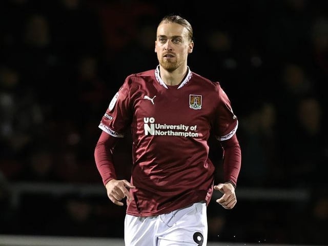 He provided Cobblers with their biggest positive of the night. Not only did he finally make his debut but he showed what he can do with an excellent header. He offers something different to anyone else... 7