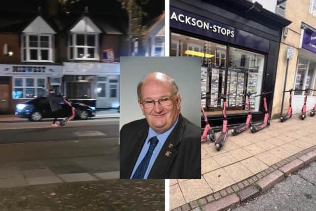 Councillor Larratt has issued an update on the e-scooter scheme after vowing in the summer to 'get tough' on poor use of Voi scooters.