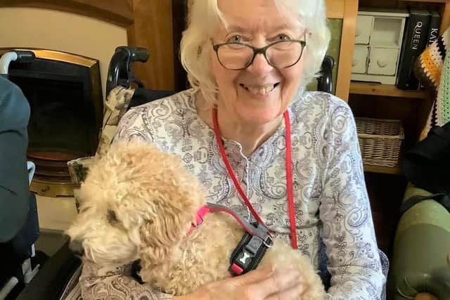 Beryl's pet love.