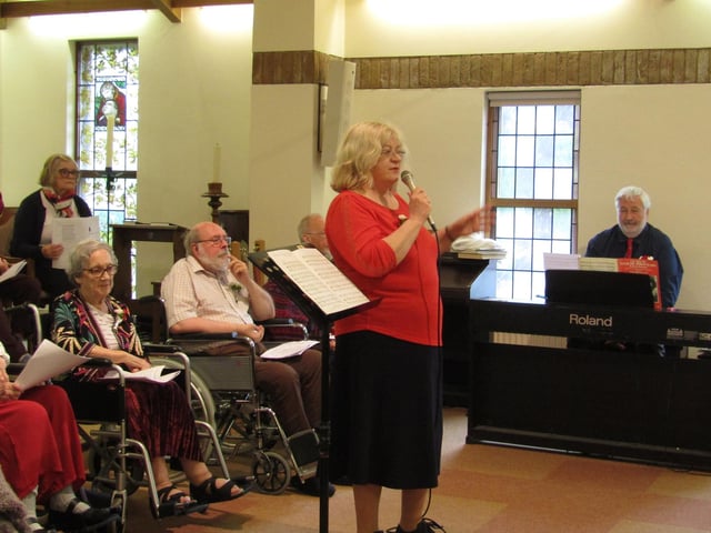 Conductor Hilary Dolan and Accompanist Tim Dolan.