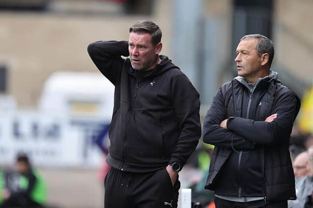 Kevin Nolan and Colin Calderwood