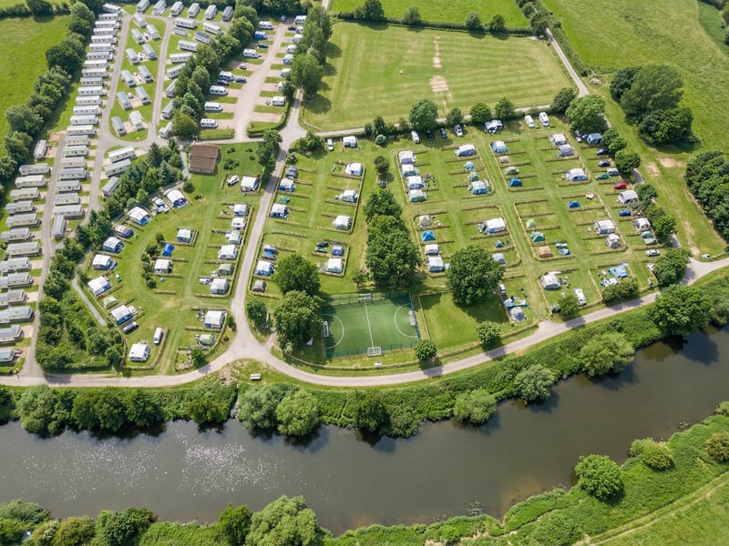 Families will be able to camp at the holiday park from next month.