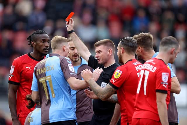 Ben Fox sees red.