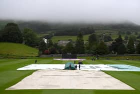 No play was possible at Sedbergh School as Northants Steelbacks' clash with Lancashire was abandoned without a ball being bowled