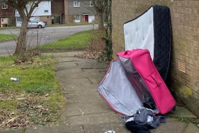 Having lived in South Priors Court for the past 11 years, Carolyn shared that residents were “totally fed up” and the estate sometimes “resembles a war zone” when it is full of fly tips.