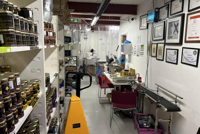 The Chronicle & Echo was invited to visit Steve at his Foundry Street headquarters. The historic building is shared between a number of people, and Phipps Brewery is his neighbour.