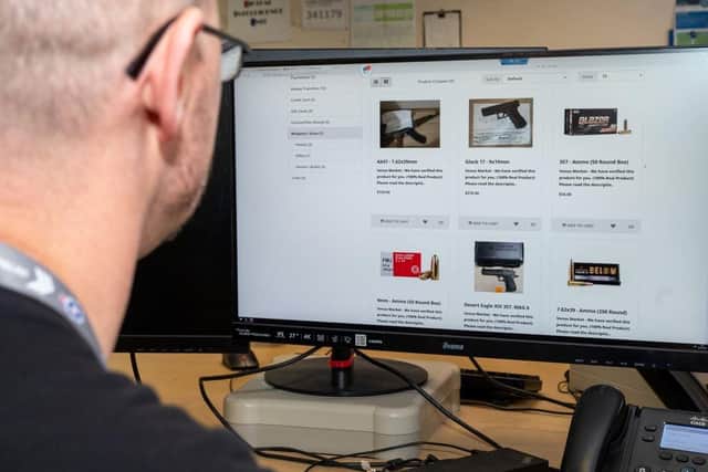 Northamptonshire Police has specialist teams working to combat criminals using the 'dark web' for drugs and child abuse