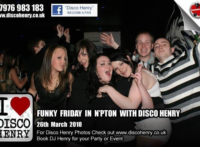 Nostalgic pictures from a night out on the town