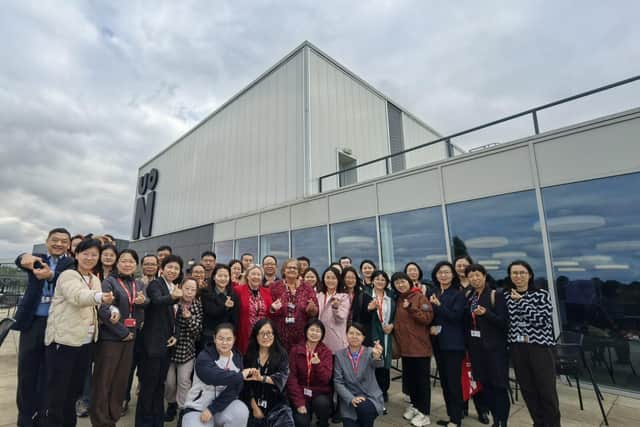 Academics from China and some of the UON teams they are learning from