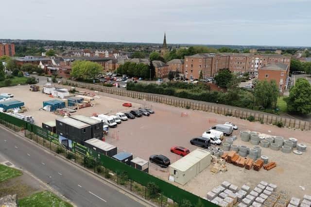 The Greyfriars site is a 14-acre bit of land and the largest brownfield opportunity in West Northants