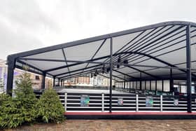 The Market Square's temporary ice rink brought more than skaters to the festive economy in 2025