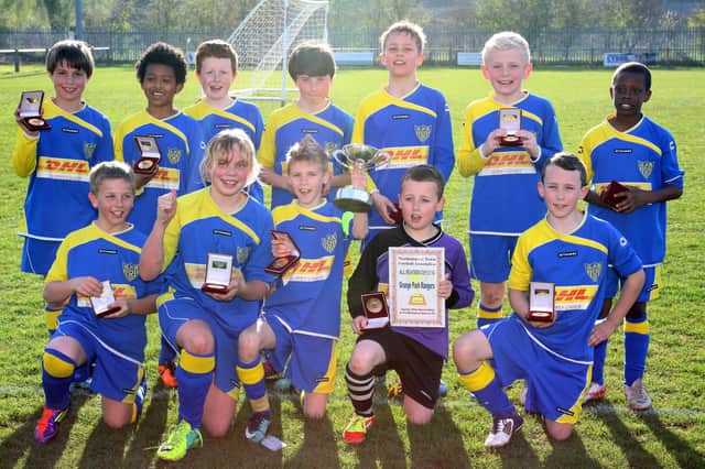 NTFA All Weather Cup under 11 champions Grange Park Rangers