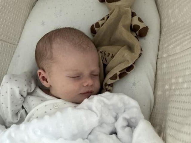 Arthur William Andrew born at 4.01am on May 21 at Northampton General Hospital, weighing 8lb 4oz.