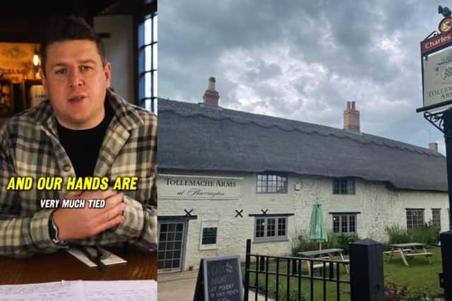 The Tollemache Arms in Harrington has released a video explaining where drink price increases come from, to help fight back against the breweries.