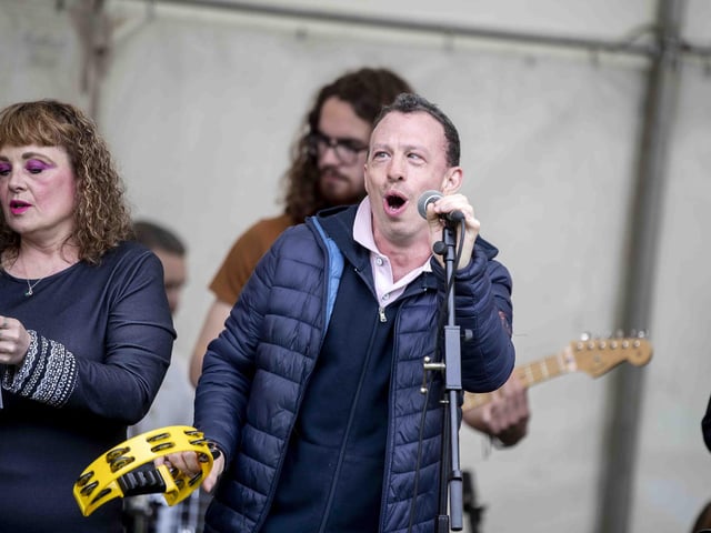 Although it is a music festival run with and for disabled individuals, it was open for all to enjoy.