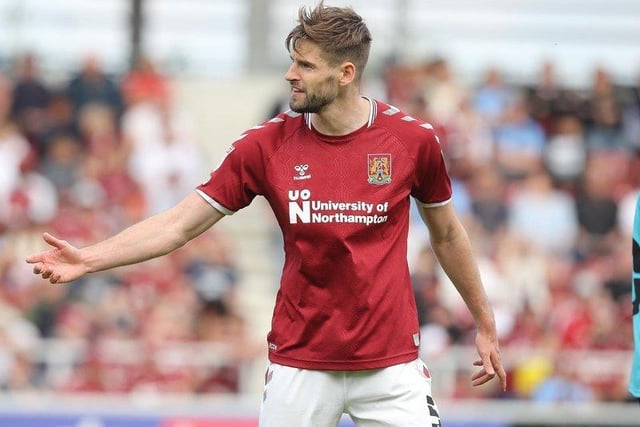 Jon Guthrie has been a rock at the heart of the Northampton defence this season, playing 44 times.