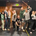 The Actors Company in rehearsal for The Three Musketeers
