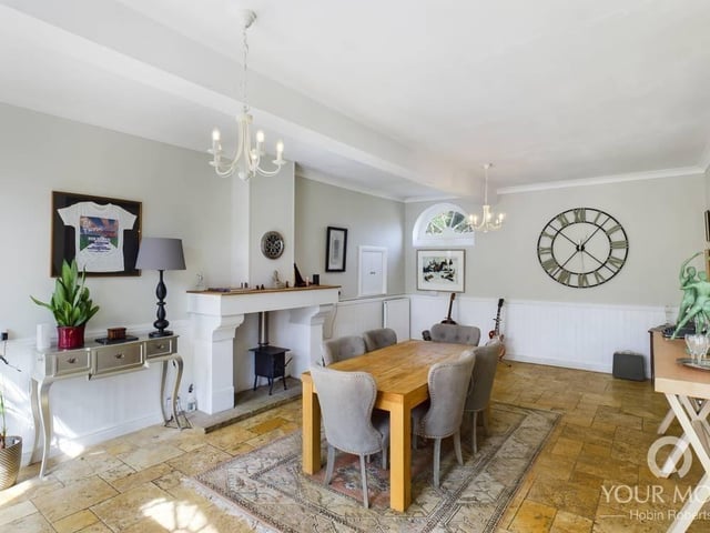 13 bedrooms, a swimming pool, a gym and gardens in this period home.